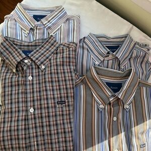 Façonnable Classique Men’s Button-Down Shirt Bundle – Size Large (4 Shirts)